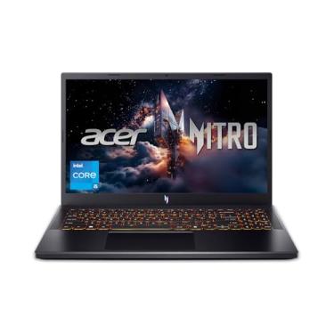 Imagem de Acer Laptop para jogos Nitro V | Processador Intel Core i5-13420H | GPU para laptop NVIDIA GeForce RTX 4050 | Tela FHD IPS 165Hz de 15,6 polegadas | DDR5 de 8 GB | SSD 512GB Gen 4 | Wi-Fi 6 | KB
