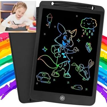 Imagem de Lousa Mágica Infantil Digital Tablet Escrita Para Desenho Criança LCD 10" Cores Variadas