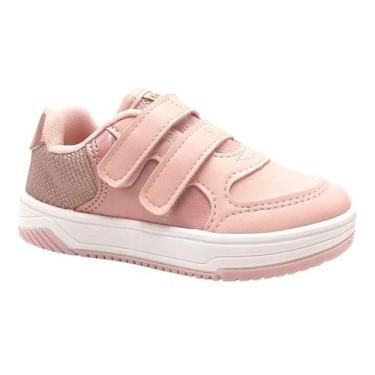 Imagem de Kidy Tênis Happy Nude Meninas Calce Fácil Aventura Infantil, Nude, 25