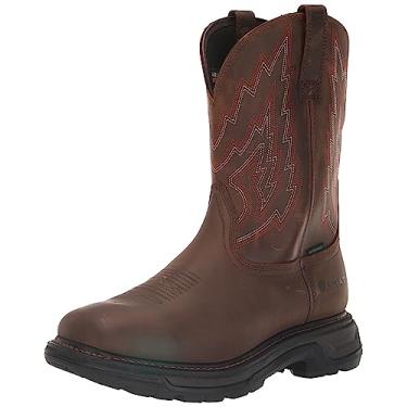 Imagem de ARIAT Men's Big Rig Waterproof Work Boot, Dark Brown (Numeric_11)