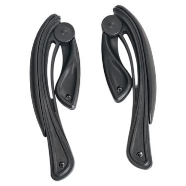 Imagem de MERIGLARE Cadeira de escritório com braços ajustáveis, fácil de instalar, apoios de braços para cadeira de computador, elegante, resistente e confortável, peça, Espessamento