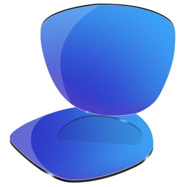 Imagem de Lentes polarizadas de substituição para óculos de sol Oakley Frogskins OO9013, com pano de lente de 2,0 mm, Azul, simple