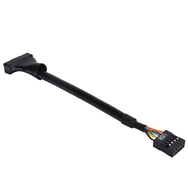 Imagem de Generic Adaptador USB 3.0 a 2.0 Cabo Flexível Macho para Fêmea para Transmissão de Dados Eficiente, Plug and Play para Painéis Frontais Multifuncionais Material: ABSCor: como As Imagens Mostradas