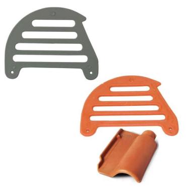 Imagem de Passarinheira Telha Romana Anti Pássaros Insetos 100 un - NoBrand, CIN