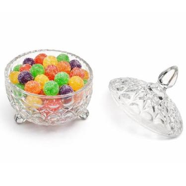 Imagem de Mini Bomboniere Potiche De Vidro 12cm Decoração Lembrançinha - Allmix