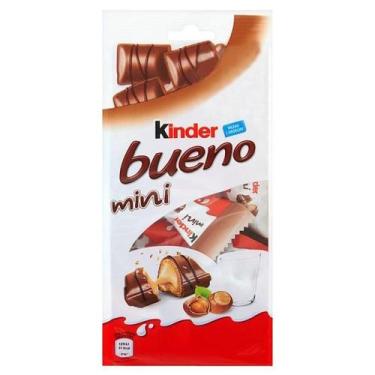 Imagem de Mini Wafer Recheado com Avelã KINDER BUENO 108g