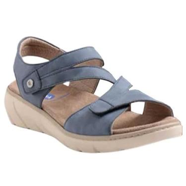 Imagem de Wolky Sandália feminina de caminhada IKARIA, Jeans, 42