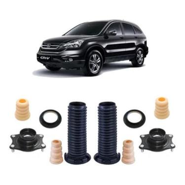 Imagem de 2 Kit Coxim Batente Amortecedor Dianteiro Crv 2007 2008 2009