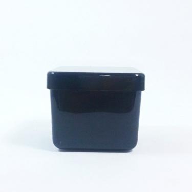 Imagem de Caixinha Lembrancinha de Plástico 5x5 Preto - 100 UN