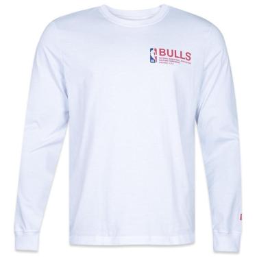 Imagem de Camiseta New Era Manga Longa NBA Chicago Bulls Institutional Style-Masculino