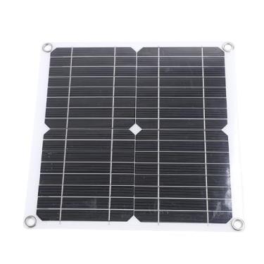 Imagem de LiebeWH Carregador de Painel Solar, Carregador Portátil de Bateria de Silicone Monocristalino 12w para Uso Externo Em Carro, Barco, Rv