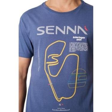 Imagem de Camiseta Estampada Interlagos Senna Reserva-Masculino
