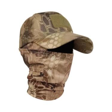 Imagem de Boné De Beisebol Camuflado Respirável Com Proteção Solar Para Pesca, C