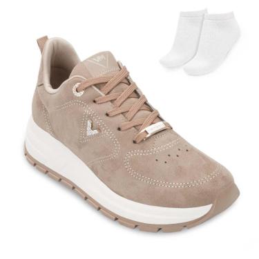 Imagem de Tênis Anabela Via Marte e Meia VM25-24200