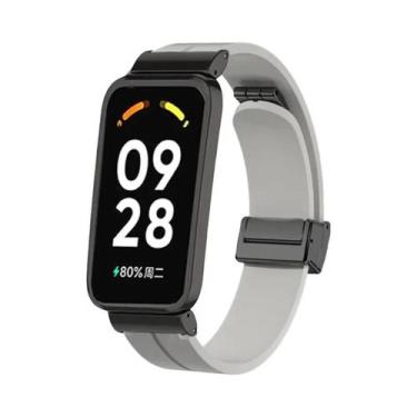 Imagem de Pulseira Magnética De Silicone Para Xiaomi Mi Band 9/8 E Redmi Band 2 