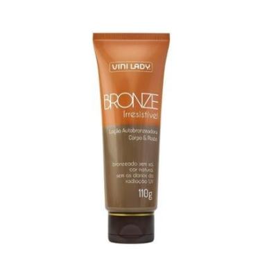 Imagem de Loção Autobronzeadora Bronze Irresistível Creme 110g Vini Lady-Unissex