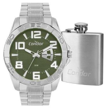 Imagem de Kit Relógio Condor Masculino Speed Prata - CO2117AW/K4V-Masculino