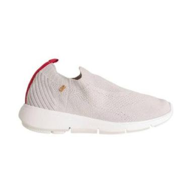 Imagem de Tênis Slip-On Knit Vivacity Dayane Magalhães Cinza E Rosa-Feminino