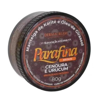 Imagem de Parafina Bronze Cenoura E Urucum Dermacream 80G