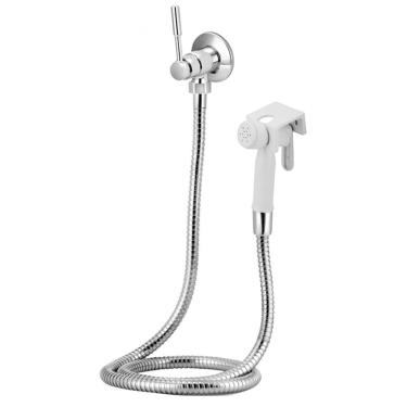 Imagem de Ducha Higiênica com Gatilho Plástico 1984 1-4 Volta Stilo C31 Cromado Vab700cwb Esteves Ducha Hi