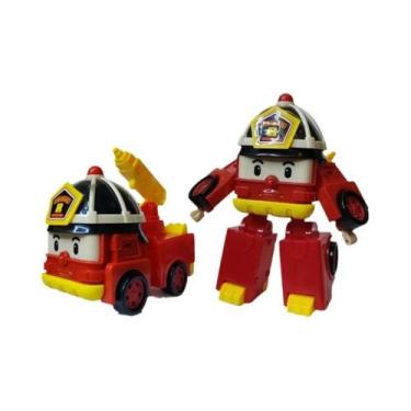 Imagem de Boneco De Ação De Anime Para Crianças, Robô Policial Da Coreia, Transf