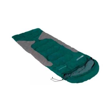 Imagem de Saco de Dormir NTK Freedom Solteiro -3,5C Verde ou Azul Camping Trilha
