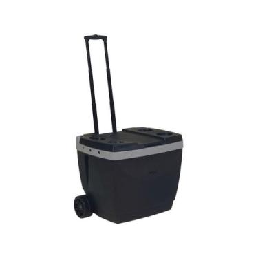 Imagem de Caixa Térmica Mor 42 Litros, com Roda, Preto