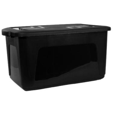 Imagem de Caixa Organizadora - Preta 34L Com Tampa Grande Unidade - GIOTTO