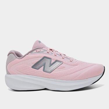 Imagem de Tenis New Balance Fresh Foam 680v9 Feminino, Rosa, Cinza, 38