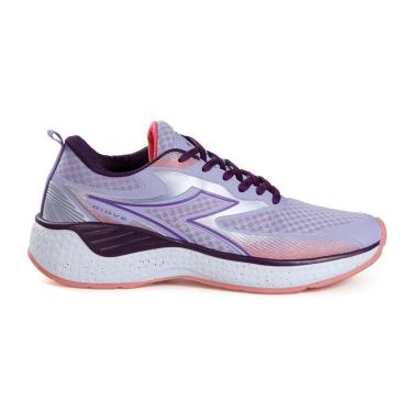 Imagem de Tênis Feminino Esportivo Diadora Giove Lilás e Roxo LILÁS/ROXO/CORAL 41 Diadora-Feminino