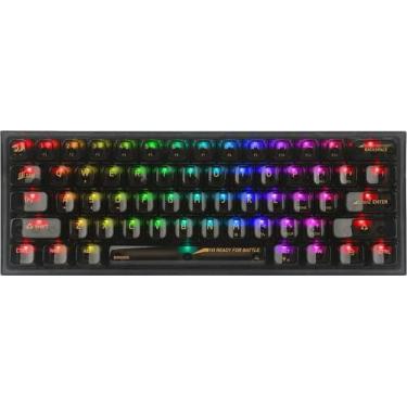 Imagem de Teclado Gaming Redragon Fizz K617CTB-RGB (Ingles com Fio)