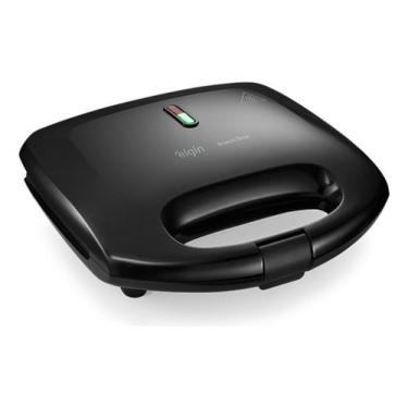 Imagem de Sanduicheira Brunch Time 2 Em 1 Elgin Antiaderente Preta, 110V