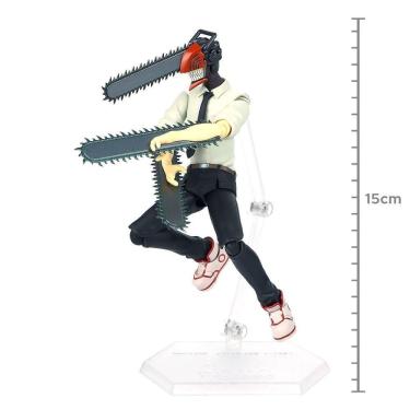 Imagem de Action Figure Good Smile Company Denji - Figma Articulada de Coleção em PVC 15 cm Chain...