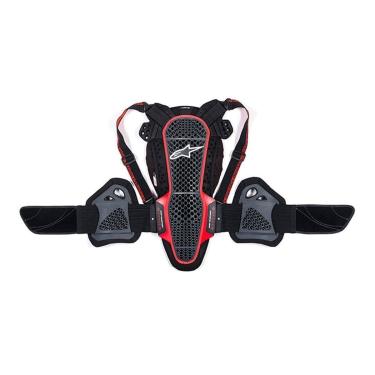 Imagem de Protetor De Coluna Alpinestars Nucleon Kr 3 Preto Vermelho-Unissex