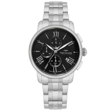 Imagem de Relógio TECHNOS masculino analógico multifunção JS15ENW/1P