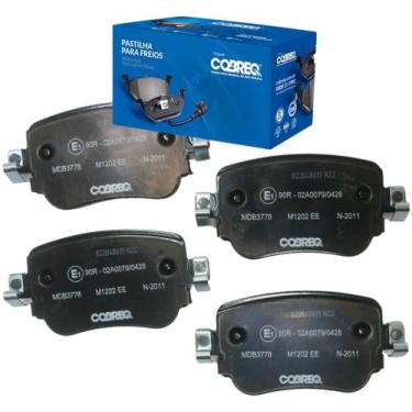 Imagem de Pastilha Freio Traseiro Q3 2011 a 2015 Cobreq N-2011