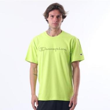 Imagem de CAMISETA CHAMPION ATHLETIC SCRIPT PUFF LOGO INK-Masculino