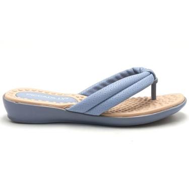 Imagem de Tamanco Feminino Piccadilly 500324, Mirtilo, 35