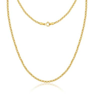 Imagem de Colar Ouro 18k 45cm Elo Português - Dream Factory Jóias