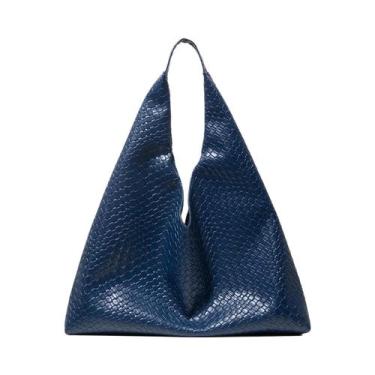 Imagem de Bolsa De Ombro Retro Grande Para Mulheres, Minimalista, Estilo Hobo, E