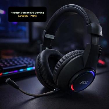 Imagem de Headset Gamer RGB Gaming ACG2510 - Preto - AOC