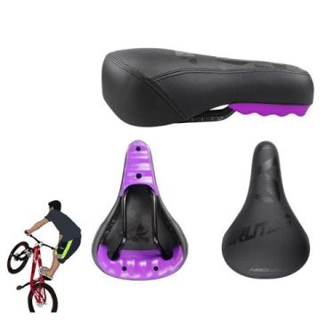 Imagem de Selim Bike Grau BMX Dirt Freeride Absolute Brutus 218x147mm, Preto, Ro