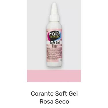 Imagem de Corante Soft Gel Rosa Seco - FAB , 25g