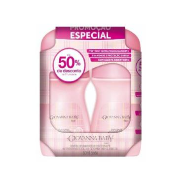 Imagem de Kit Desodorante Giovanna Baby Roll-on Classic 50ml (02 unidades)