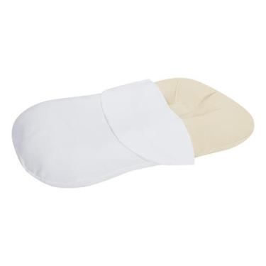 Imagem de Ninho Casulinho Cotton 80cm x 50cm Batistela Baby Cor:Branco, Branco