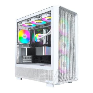 Imagem de Gabinete Gamer Montech X5, Mid-Tower, Vidro Temperado, Com 4X Fans, Br