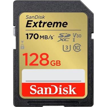 Imagem de Memoria SDXC Uhs-I Extreme Sandisk 128GB 180MB/s