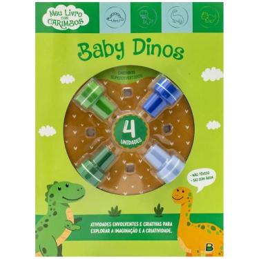 Imagem de Livro - Meu Livro com Carimbos: Baby Dinos