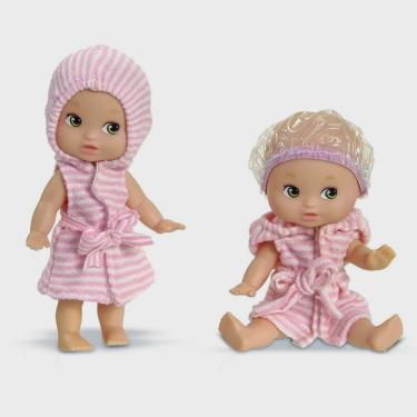 Imagem de Bonecas Mini Doll Little Mommy Hora Do Banho - Pupee Brinquedos