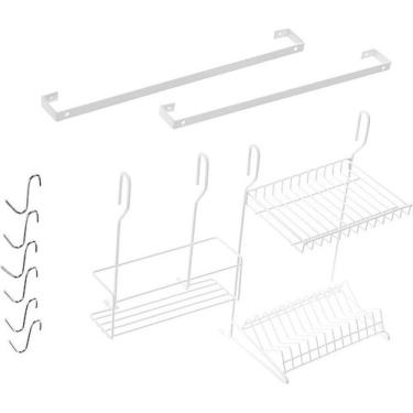 Imagem de Cozinha Suspensa 10 Pçs Kit02 Unic Branco S Definicao